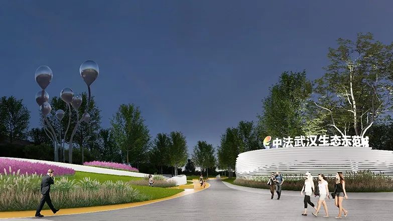 武汉61中法半岛小镇2022年项目集中开工及签约活动举行助力建设中法